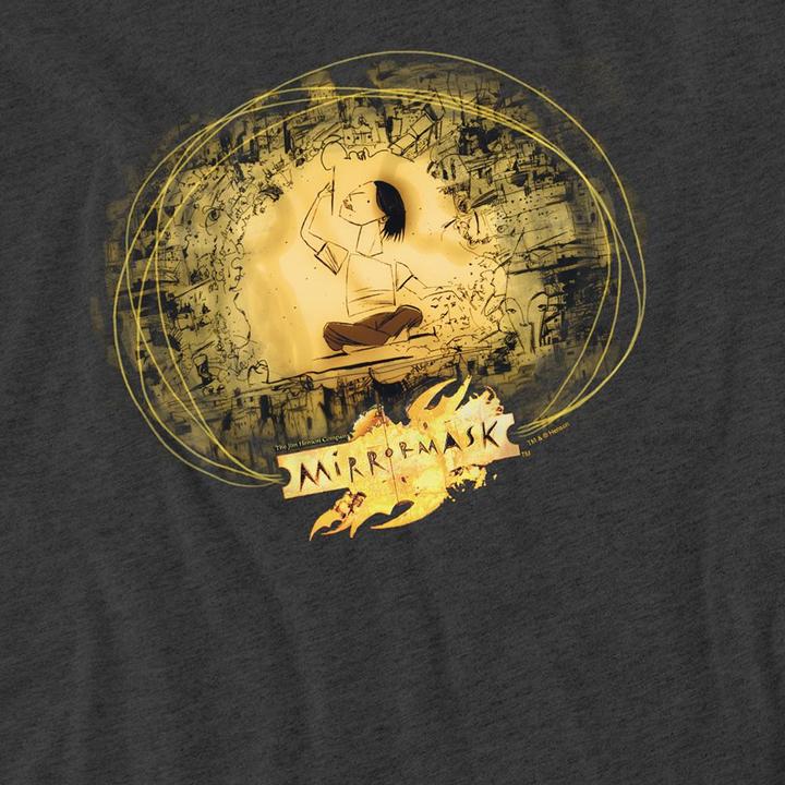 Produktbild Mirror mask TShirt meliert (L)