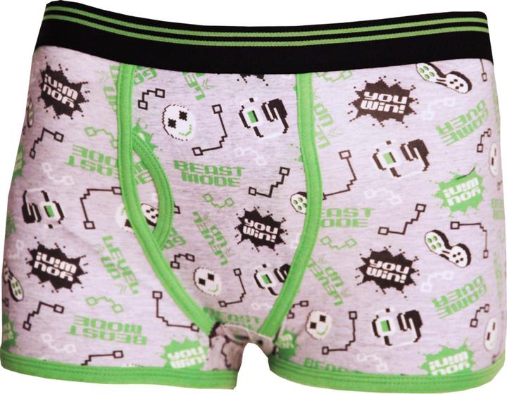 Actual product image 4 Kidz Boys Cotton Trunk Fit Boxers (Pack Of 3) (128, pack of 3)