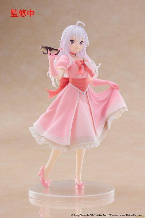 Taito Wandering Witch: The Journey of Elaina Coreful PVC Statue Elaina Mask & Party Dress Ver. 18 cm