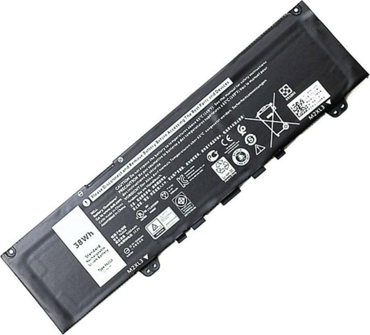 Actual product image Dell Battery, 38WHR, 3 Cell (3 cubicles, 3166 mAh)