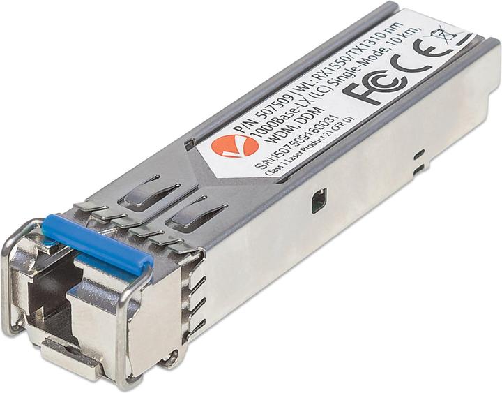 Intellinet Gigabit SFP Mini-GBIC Transceiver WDM bidirectional for fiber optic cable