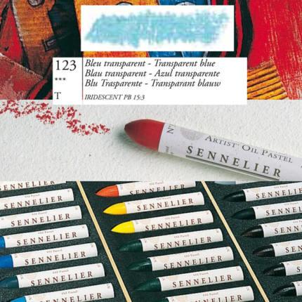 Produktbild Sennelier Oelpastell Standardgrösse Bleu Transperant 123 (1x)