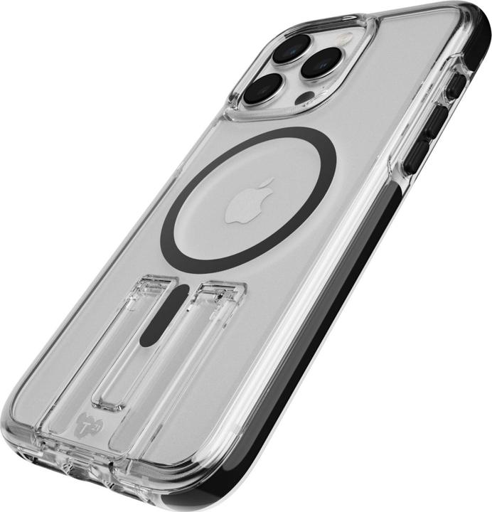 Actual product image tech21 Evo Kick MagSafe iPhone 15 Pro Max - Clear Black (Apple iPhone 15 Pro Max)