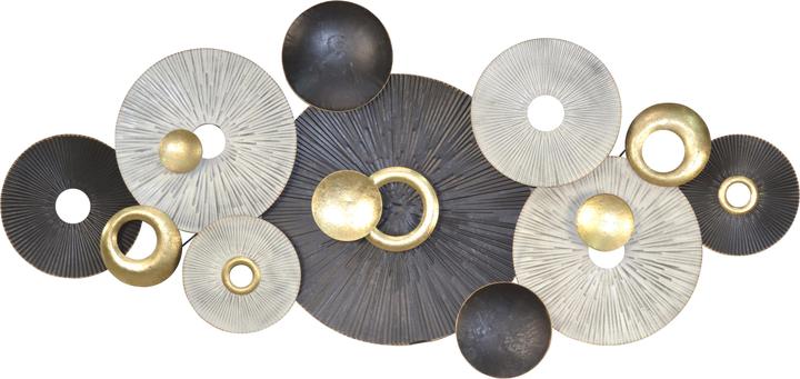 Anthrazit, Creme, Gold