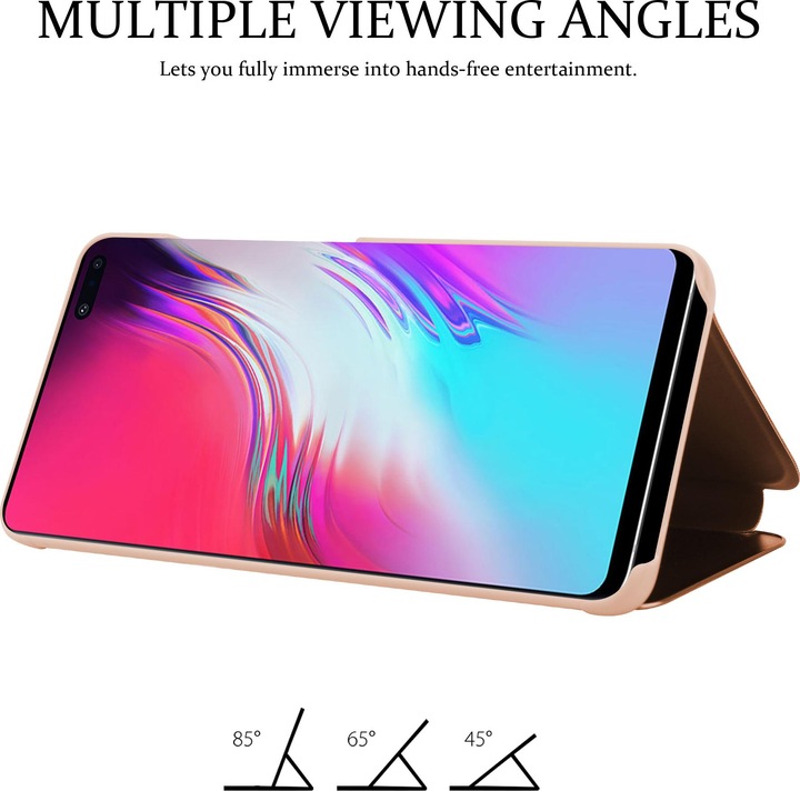 Produktbild Cadorabo Book Smart View Spiegel Cover (Samsung Galaxy S10 5G)