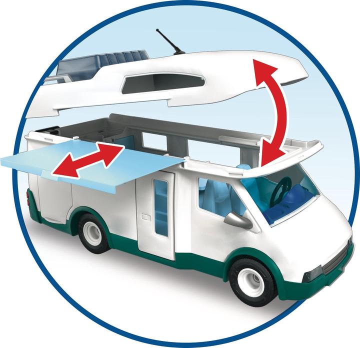 Actual product image Playmobil family mobile home (6671)