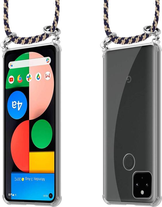 Produktbild Cadorabo TPU Handy Kette SILBER Cover