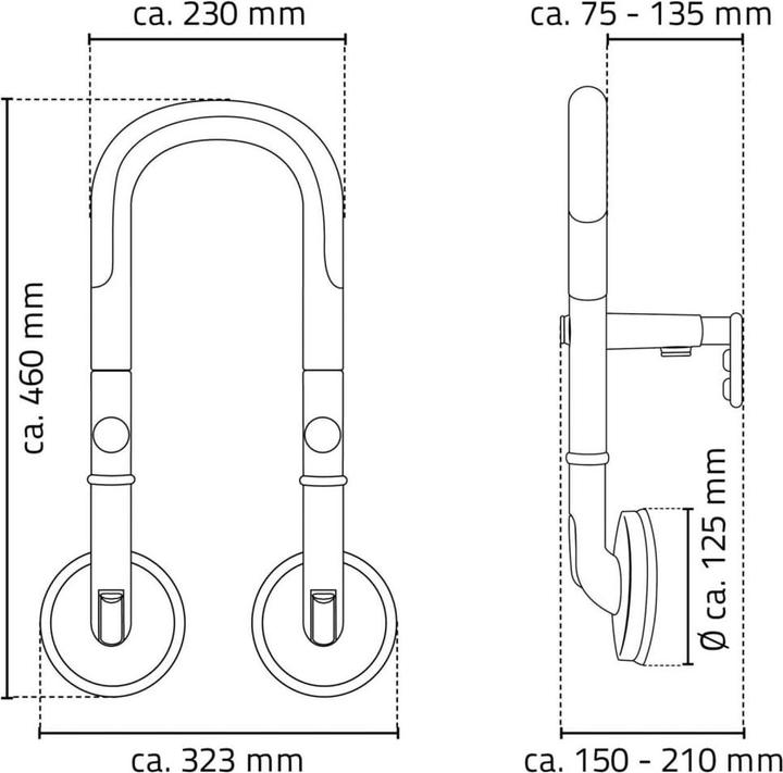 Produktbild Ridder Bad-Hocker (100 kg)
