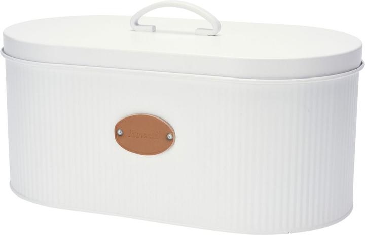 Image du produit Casativo Boîte à pain en métal avec couvercle, blanc