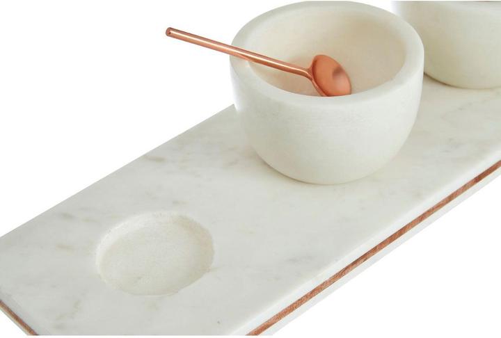 Actual product image Fifty five south White marble