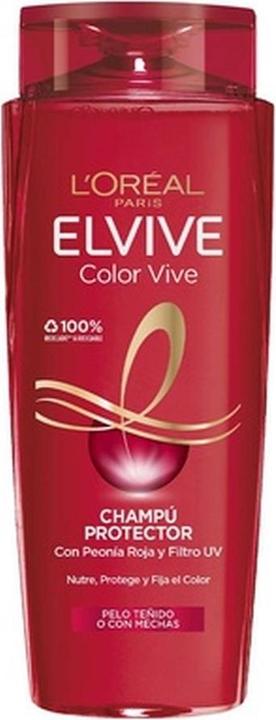 L'Oréal Paris ELVIVE Color Shampoo Hair Protector für gefärbtes Haar 690ml (Flüssiges Shampoo)