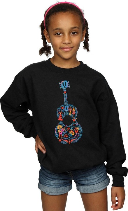 Produktbild Disney Coco Guitar Pattern Sweatshirt Mädchen (140, 146)