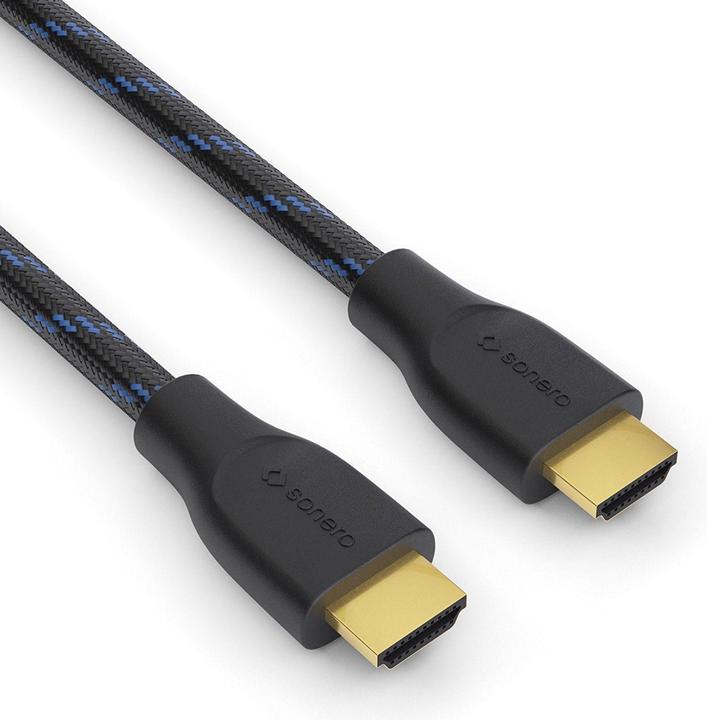 Actual product image Purelink Sonero Premium HDMI Cable X-PHC011-030 HDMI2.0 18Gbps 4K/60Hz Nylon Jacket 3m (3 m)