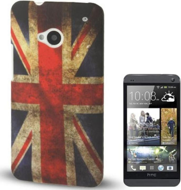 Produktbild König Design Schutzhülle Handyhülle Kunststoff Gehäuse für Handy HTC One M7 England (OnePlus X)