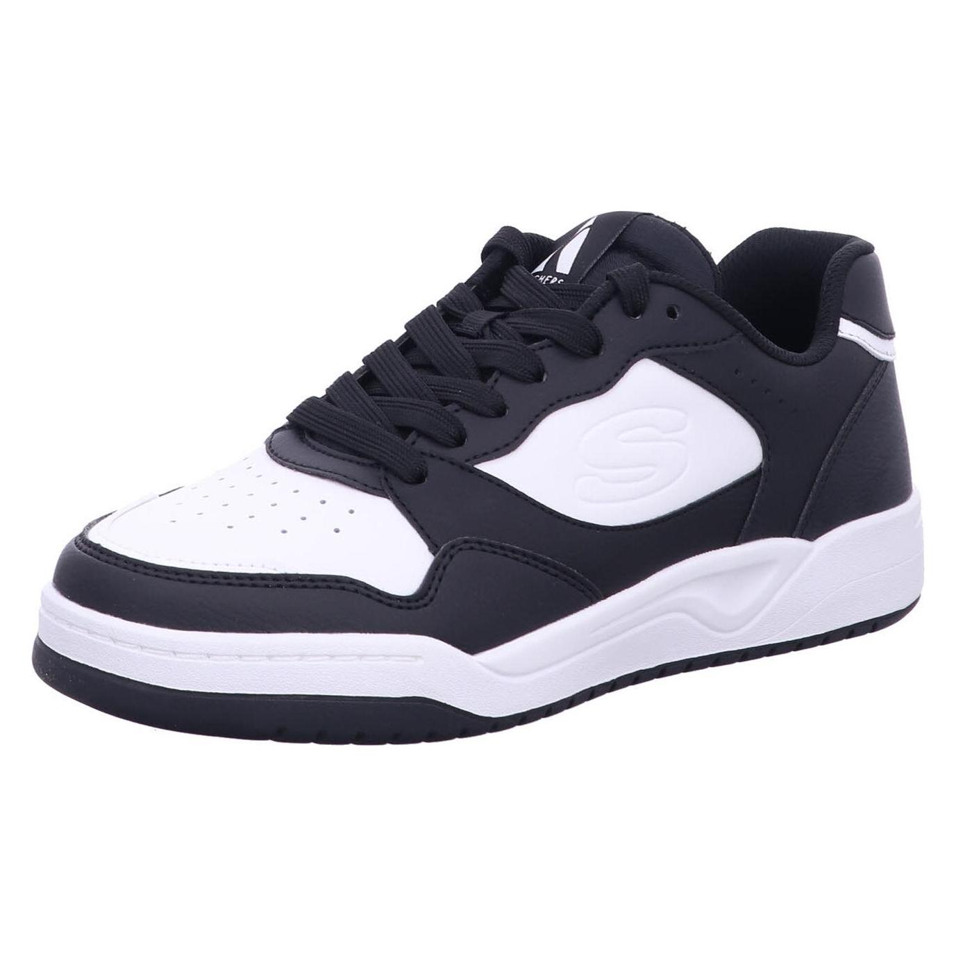 Skechers, Mannen, Sneakers, Sneaker Koopa - Volley Low Varsity, Zwart, (43)