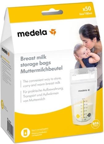 Actual product image Medela Breast Milk Bag Pack of 50