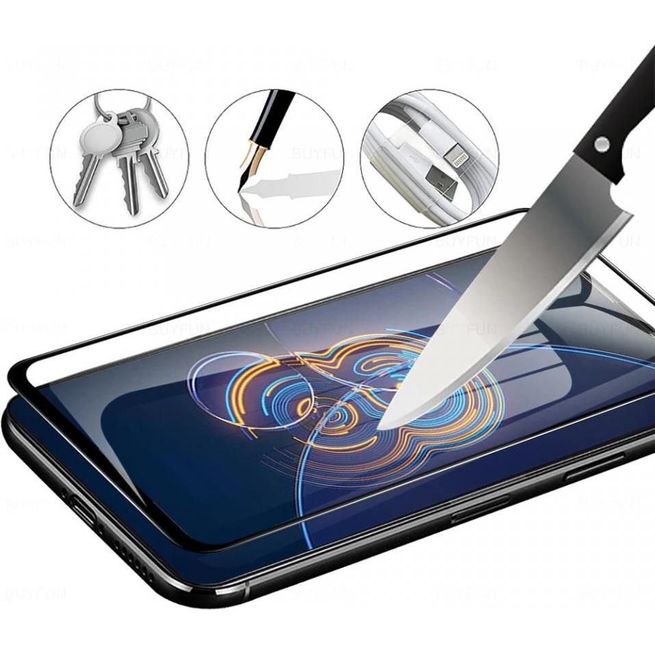 Thumbnail - Screenguard Asus Zenfone 8 Flip Full Screen Panzerglas Schutzfolie 2.5D 9H (1 Stück, Asus Zenfone 8 Flip), Smartphone Sc...