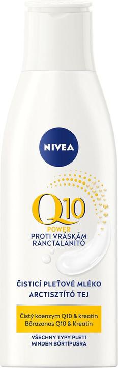NIVEA Reinigungsmilch Anti-Falten Q10 Plus 200 ml (Cleansing lotion, 200 ml)