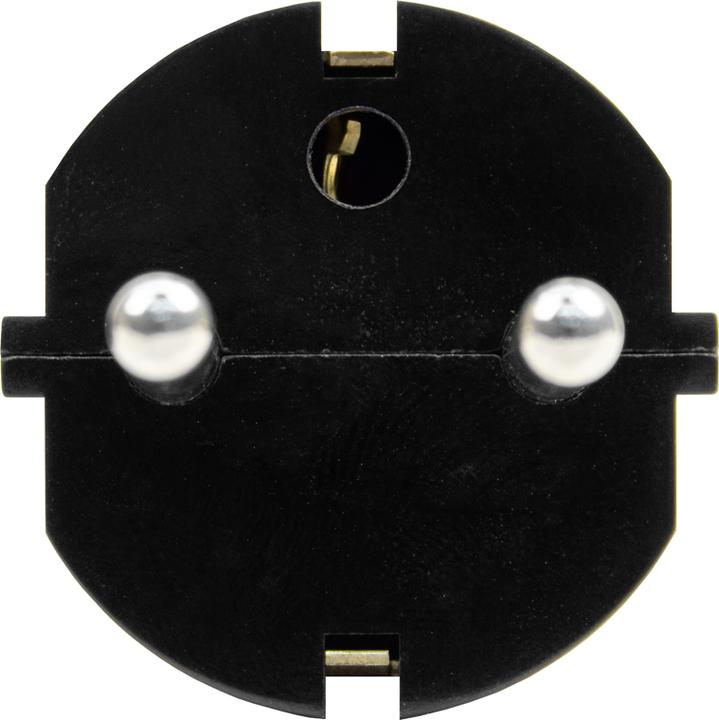 Produktbild Steffen Schuko-D stecker sw