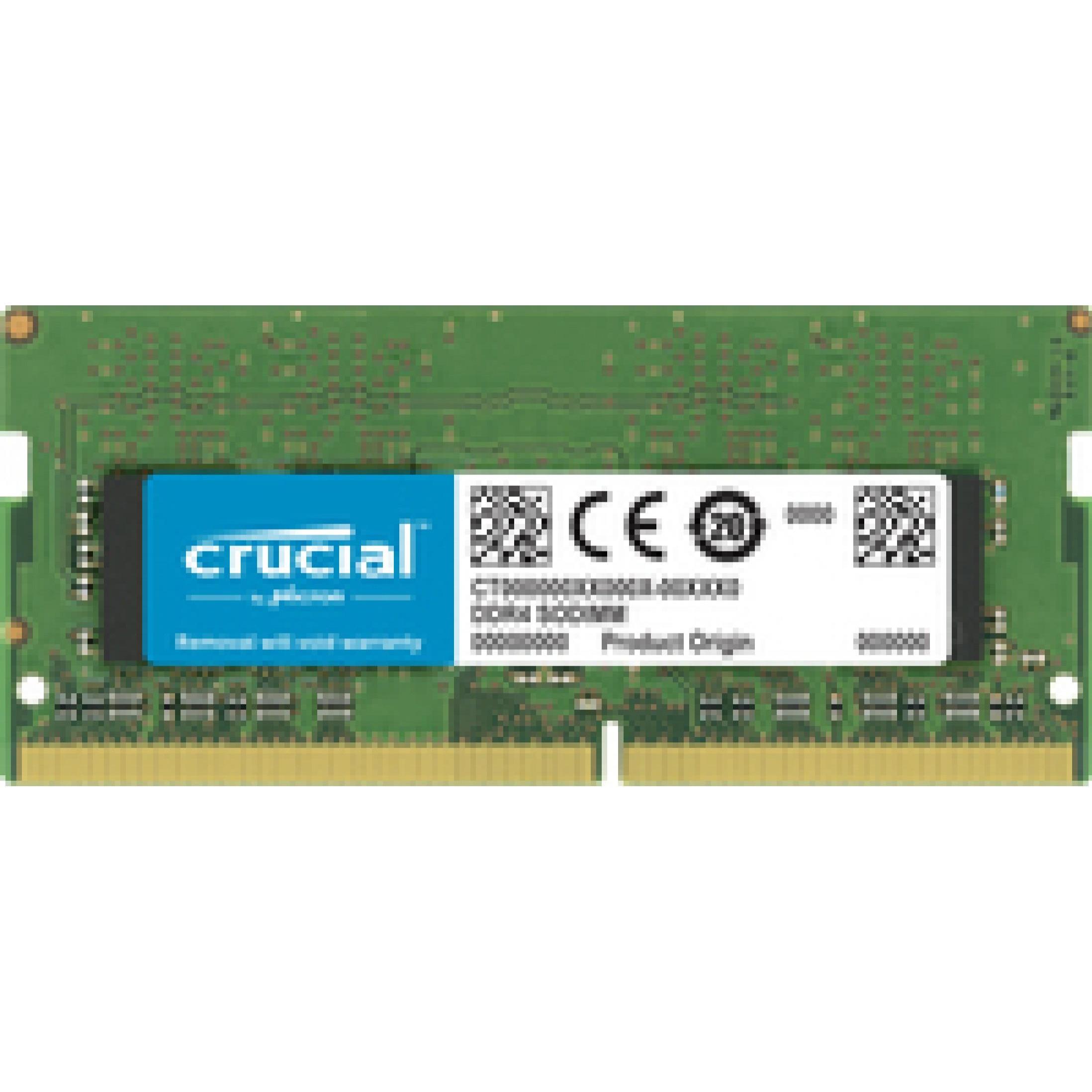 Thumbnail - Crucial SORAM D4 3200 32GB Tray (1 x 32GB, 3200 MHz, DDR4-RAM, SO-DIMM), RAM