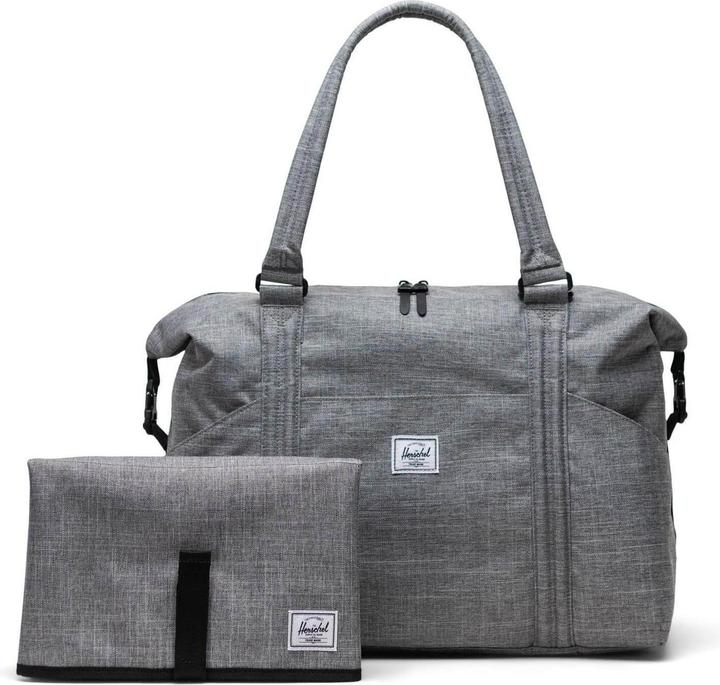 Herschel Wickeltasche Strand Duffle Raven Crosshatch