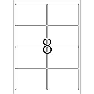 Produktbild HERMA Neon Etiketten A4