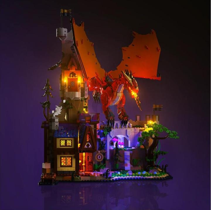 Produktbild Light my bricks LMB 2.0 LED Licht Set für LEGO 21348 Dungeons & Dragons: Die Sage vom Roten Drachen