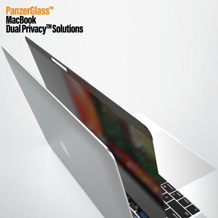 Produktbild PanzerGlass MacBook Pro Displayschutz + DualPrivacy magnetisch (15.40", 16 : 10)