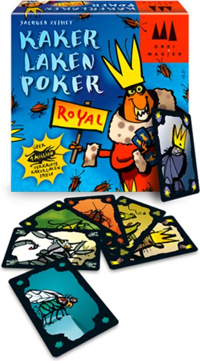 Produktbild Drei Magier Spiele Kakerlakenpoker Royal (Deutsch, Französisch, Italienisch)