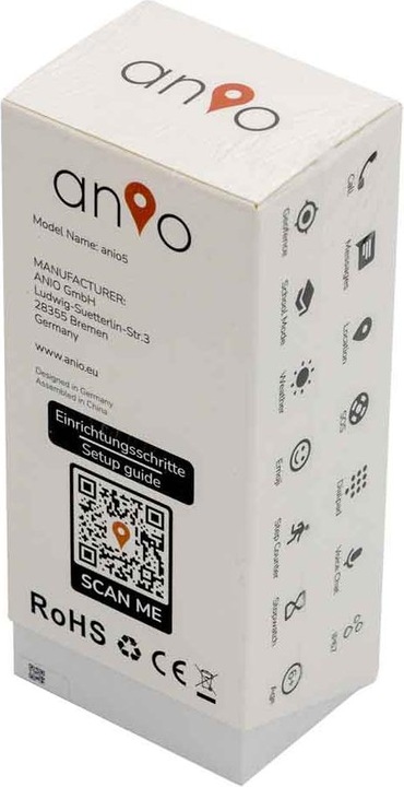 Produktbild Anio 5 - Smartwatch für Kinder (44 mm, 2G)