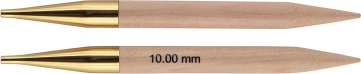 Actual product image Knitpro interchangeable circular knitting needles Basix Birch