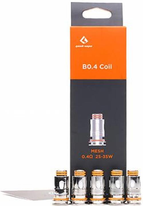 Image du produit Geek Vape B0.4 Coil Mesh 0.4Ohm 25-35W 5pcs (5 x)