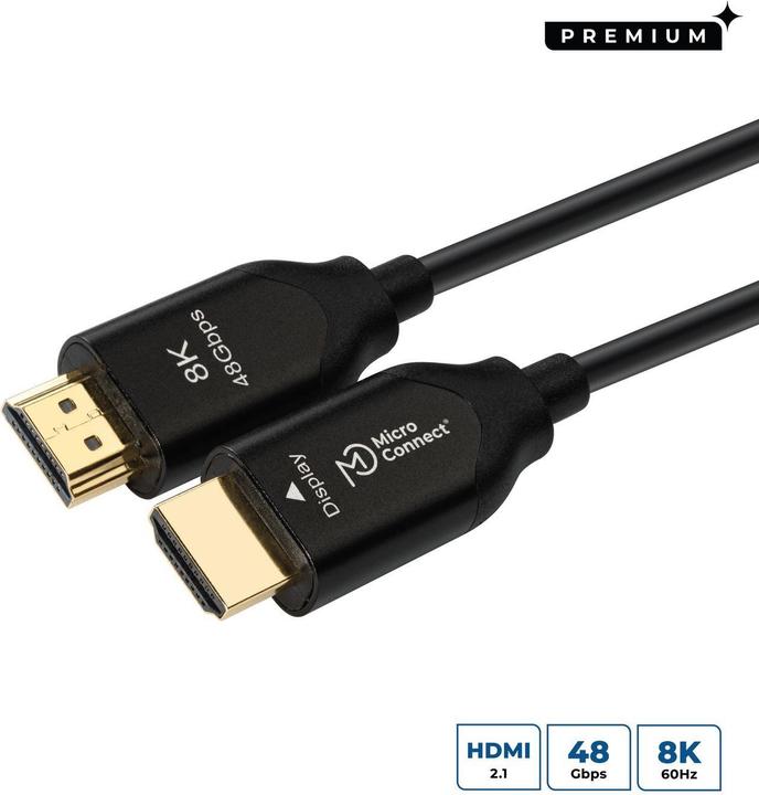 Image du produit MicroConnect Câble HDMI optique Premium 25m (25 m)