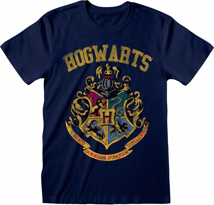 Produktbild NoName HARRY POTTER - Ecusson défraichi Poudlard - T-Shirt Unisex (XL) (XL)