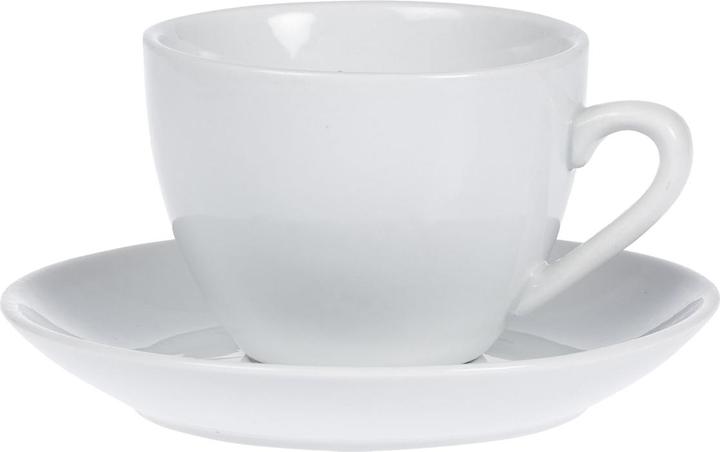 Produktbild Esmeyer Kaffeetasse mit Unterteller Set 6Stk. (200 ml, 6x)