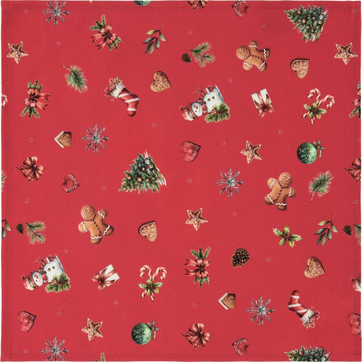 Image du produit Erwin Müller Serviette "Noel" 6er-Pack (40 x 40 cm)