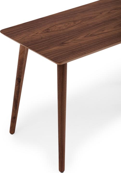 Produktbild Oakywood Classic Desk - Klassischer Schreibtisch aus Massivholz - Walnussfurnier / 120x60 - (120 x 60 cm)