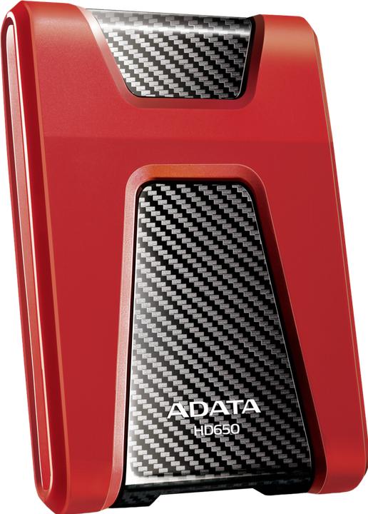Actual product image Adata external HDD HD650 Red 1TB USB 3.0 (1 TB)