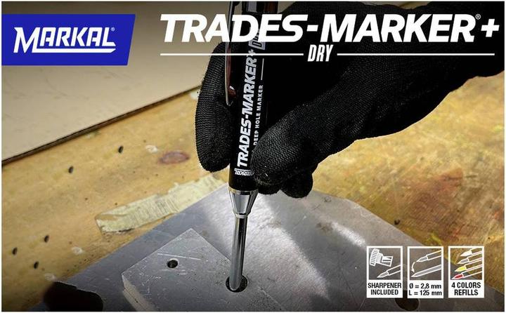 Image du produit Magni Markal Trades-Marker dry Recharge mines set jaune (1x)