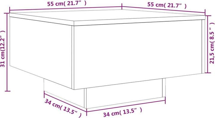 Image du produit vidaXL Couchtisch