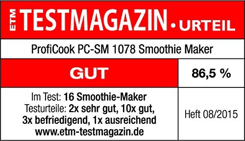 Image du produit Proficook Mix & Go 1078 (250 W)