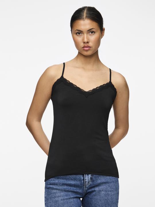 Immagine prodotto Pieces Top in pizzo con spalline (M)