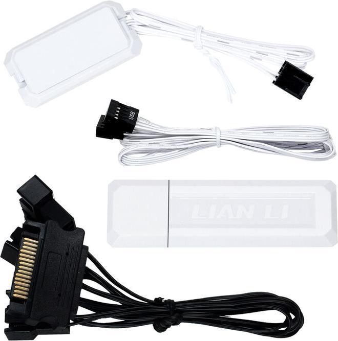 Produktbild Lian-Li UNI FAN TL Wireless Lüfter, ARGB, PWM, 3er-Pack - 120 mm, weiss UNI FAN TL Wireless L (120 mm, 3 x)