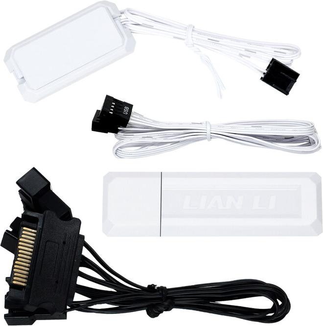Produktbild Lian-Li UNI FAN TL Wireless Lüfter, ARGB, PWM, 3er-Pack - 120 mm, weiss UNI FAN TL Wireless L (120 mm, 3 x)