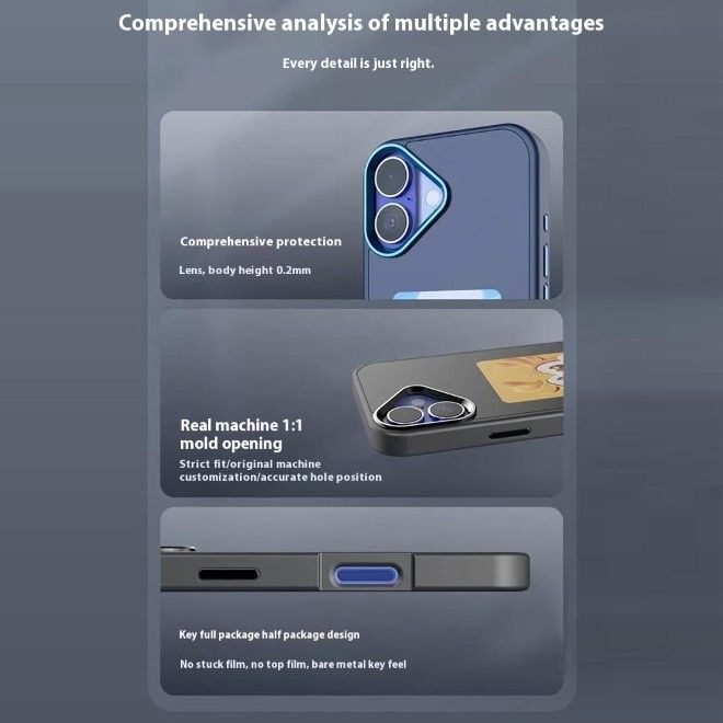 Produktbild MU Style 4-Farben E-Ink Display Hardcase Hülle (Apple iPhone 16)
