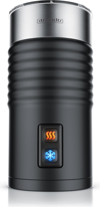 Image du produit Arendo Mousseur à lait 435 W, Automatique, Électrique, Anti-adhésif, Mousse chaude et froide (20 cl)