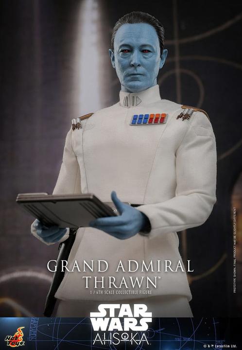 Actual product image Hot Toys Star Wars: Ahsoka Action Figure 1/6 Grand Admiral Thrawn 32 cm