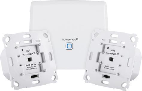 Actual product image Homematic IP Starter Set Beschattung mit CCU3 und