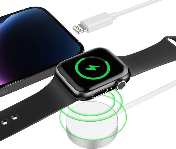 Actual product image Tech-Protect Download Download for Apple Watch Ultraboost 2in1 Magnetic Charging & Ligh (2.50 W)