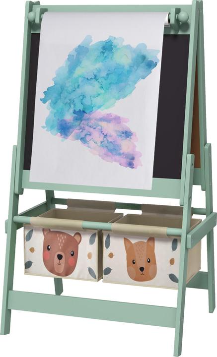 Aiyaplay Kindertafel mit Papierrolle und Hängebeutel